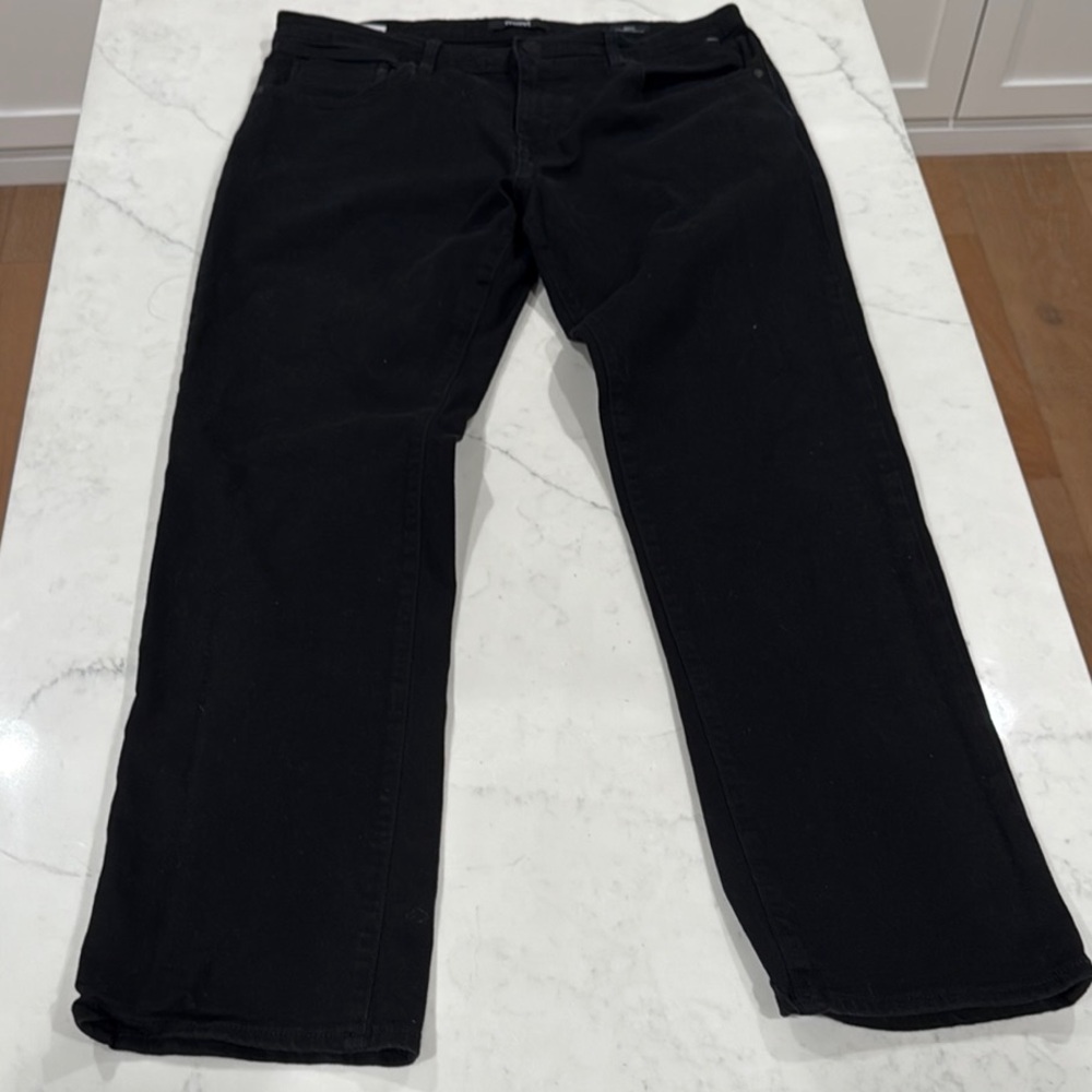 Mavi Jeans Matt Relaxed Straight Fit Twill black 36x30